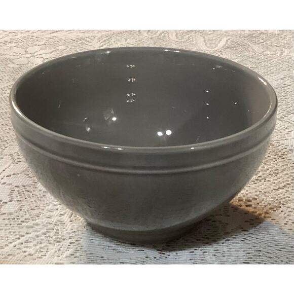 Lot of 3 Godinger Gatherings Gray Cereal Bowls 6” - Picture 8 of 9